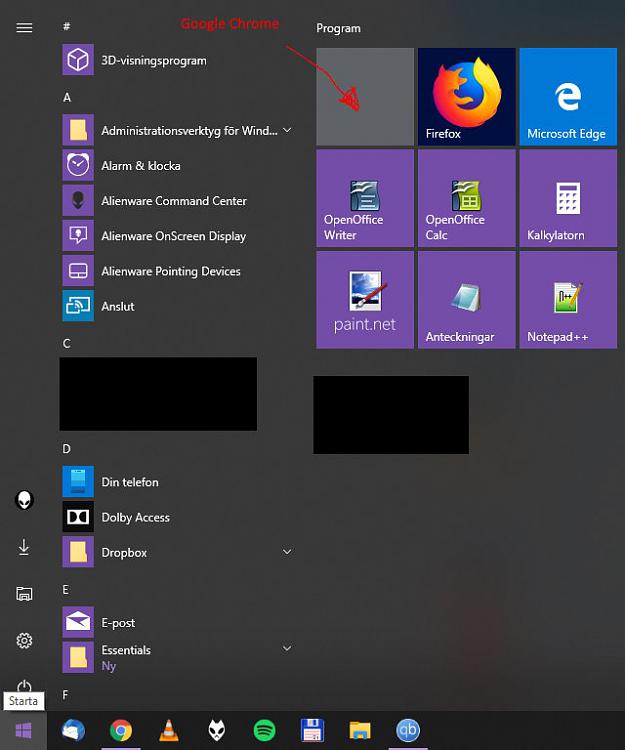 Google Chrome icon blank in Win 10 start menu-namnloes.jpg