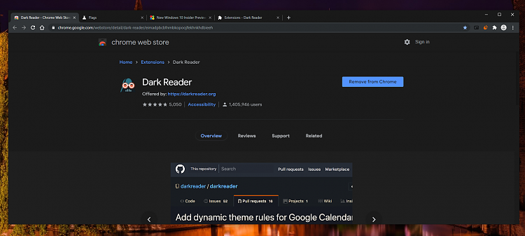 Latest Google Chrome released for Windows-flag-dark-chrome-store.png