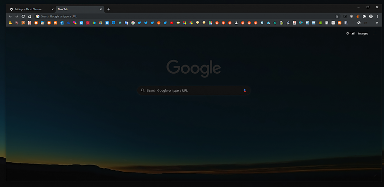 Latest Google Chrome released for Windows-ntp-canary-22.png