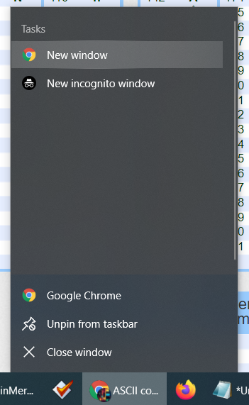 Taskbar Chrome right-click huge amount of empty space between options-windows-10-task-bar-chrome-right-click-space-between-2.png