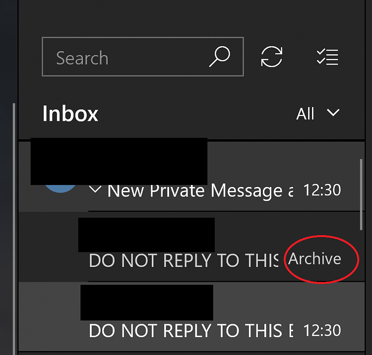 how to see archive mails in gmail app