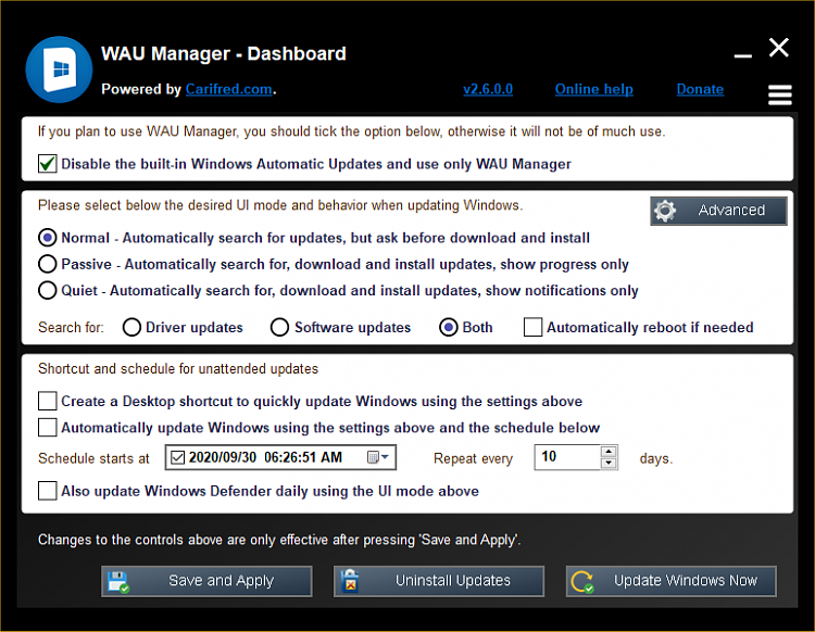 Got some w10 updates today, What happened?-0000-wau-manager.png