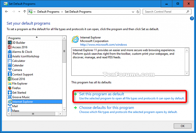 Can not declare IE 11 as default program-default_programs.png