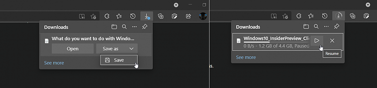 Latest Microsoft Edge released for Windows-downloads-menu-flyout-menu.png