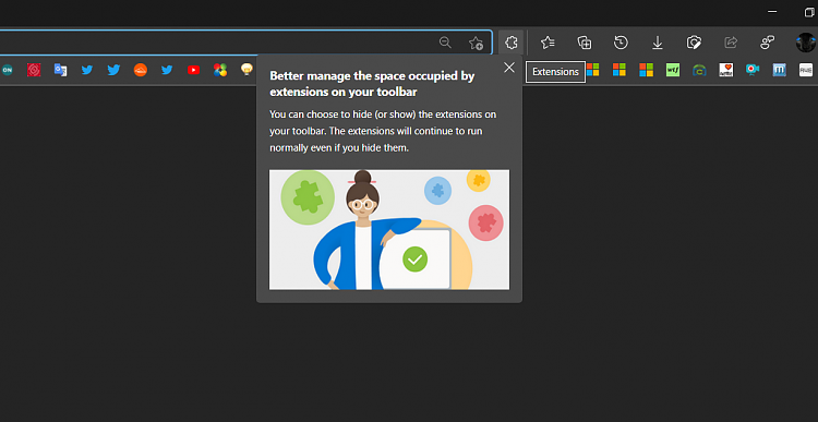 Latest Microsoft Edge released for Windows-extensions-menu-edge-final-111.png