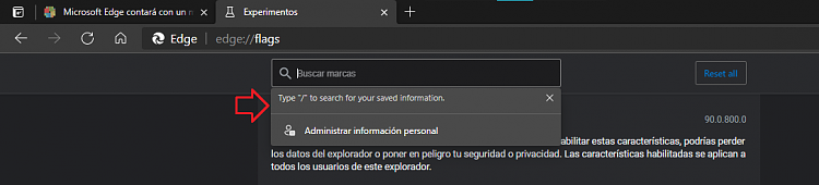 Latest Microsoft Edge released for Windows-autofill-search-22.png