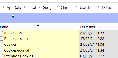 Can't Find Chrome Bookmark file in crashed drive-1.png