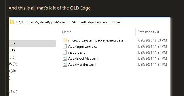 Interesting quirk with Start -&gt; Apps listing of Microsoft Edge-000731.png