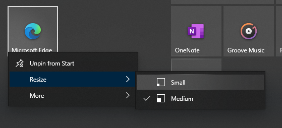 Empty Edge icon in the Start Menu-image.png