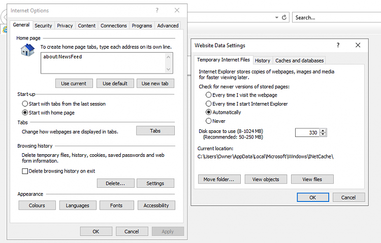 IE11 cache folder location-image.png