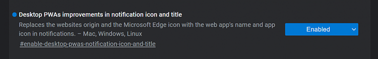 Latest Microsoft Edge released for Windows-pwa-notification-improvements-flag.png