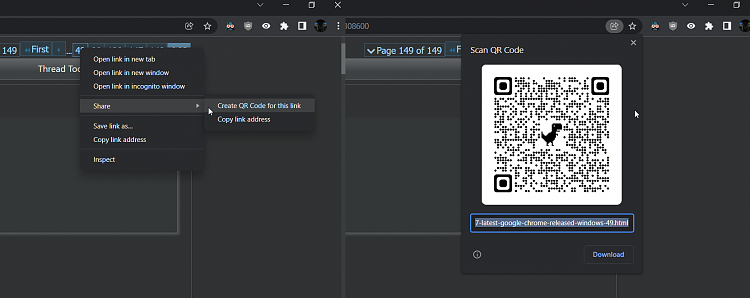Latest Google Chrome released for Windows-qr-code-link-55.png