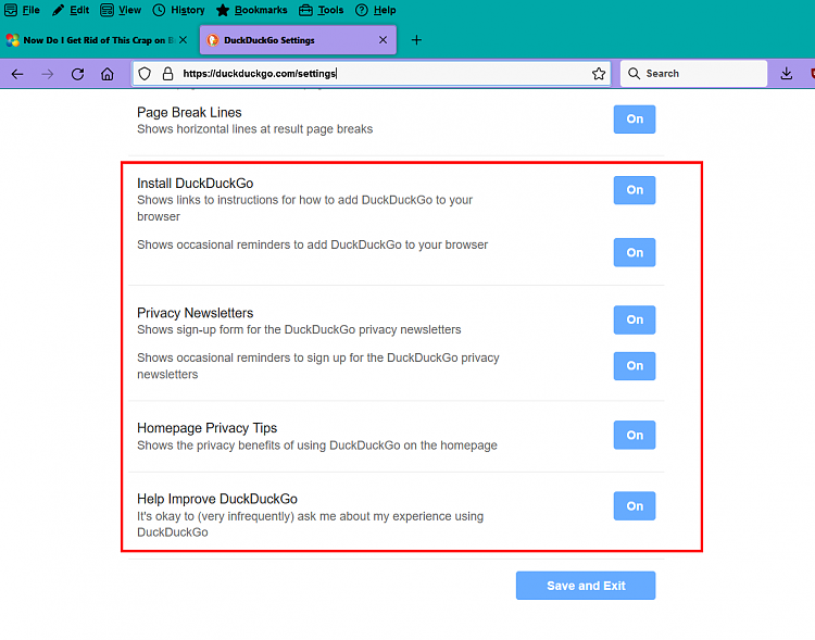 Now Do I Get Rid of This Crap on Brave Browser?-duckduckgo-settings-librewolf.png
