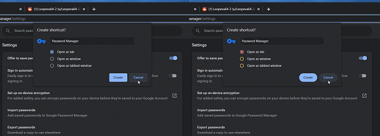 Latest Google Chrome released for Windows-gm3-buttons-vs-2.png