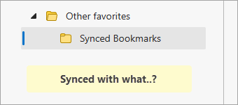 Bookmakrs - Synced Bookmarks - Synced with what?-snagit-10062023-064117.png