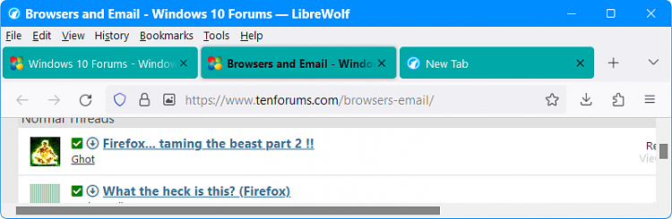 Firefox... taming the beast part 2 !!-selected-tab-bold-not-selected-tabs-required.png