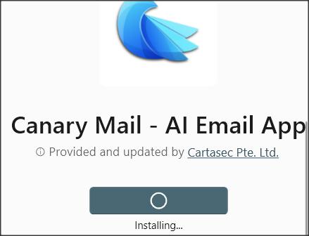 Canary Mail says already installed but is not-3.jpg
