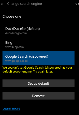 Why is Edge only offering google.fr as an option, not google.co.uk?-capture.png