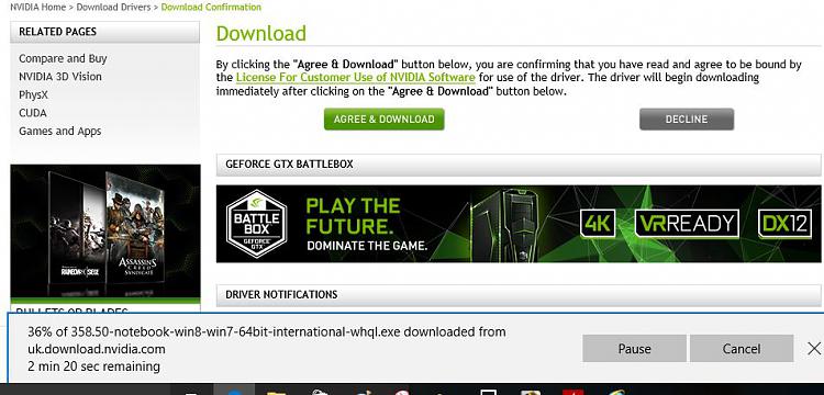 3d vision driver download deals