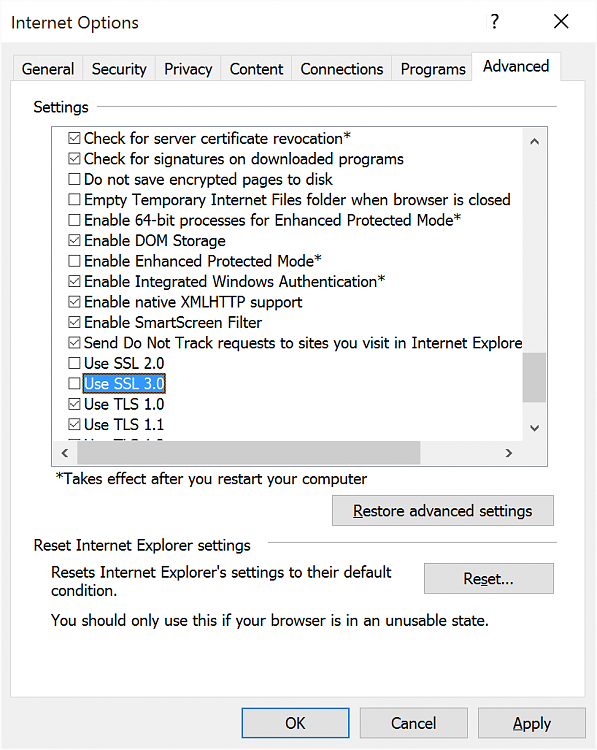 Does IE 10 or IE 9 run on Windows 10?
