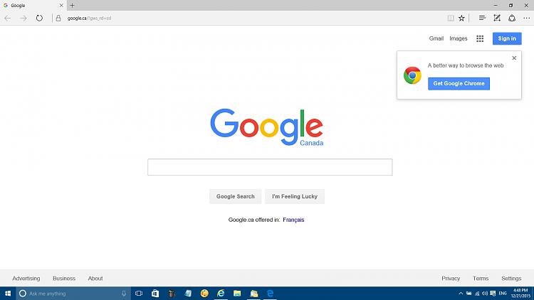 Can't make Chrome default browser, only msEdge-google.ca-home-page.jpg