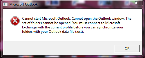 How to configure Microsoft Outlook in Windows 10?-exchange-ost-error.png