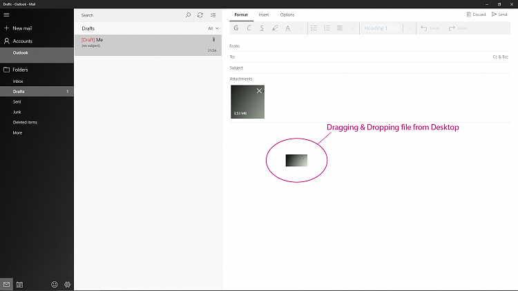 No drag &amp; drop in windows mail? Is this correct or is something wrong?-win-10-mail.png