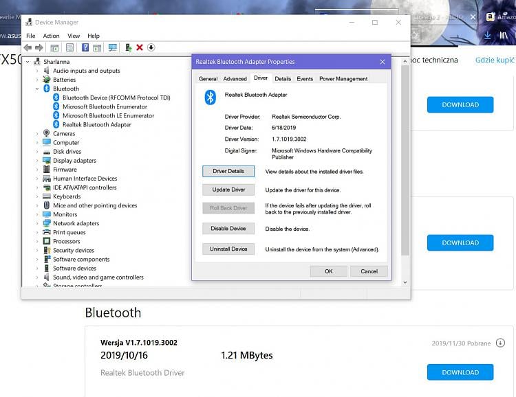 asus driver power state failure