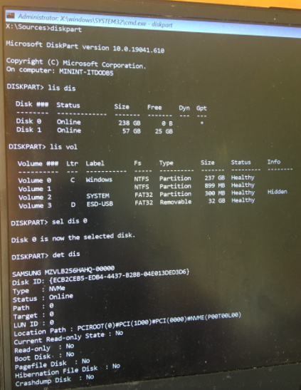 Unable to boot Windows10, &quot;A recently serviced boot binary is corrupt&quot;-1.png