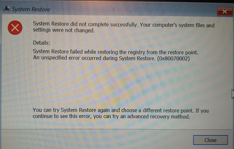 BSOD and can't use restore points I created-20210916_073812.jpg