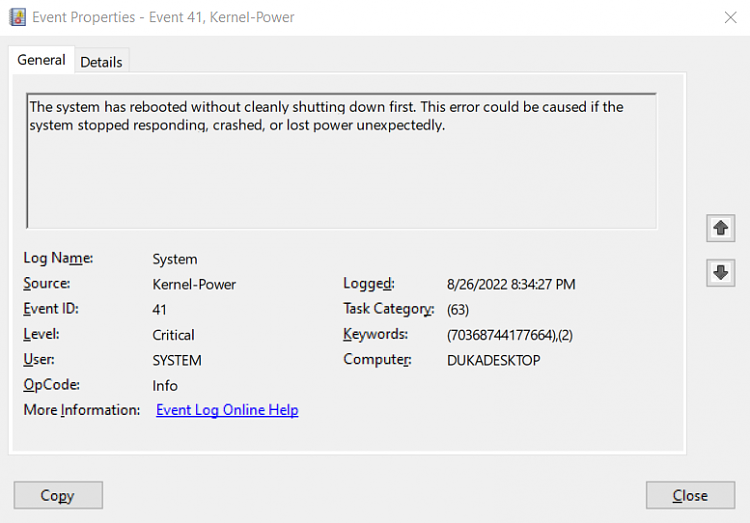 W10 Restarting multiple times a day; Kernel-Power 41-screenshot-2022-08-27-180405.png