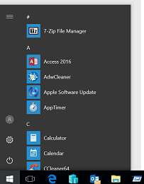 Why is my windows 10 start menu different from the original-capture.png