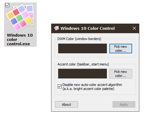 Adjusting taskbar, title bar and start menu colors/settings separately-000066.jpg