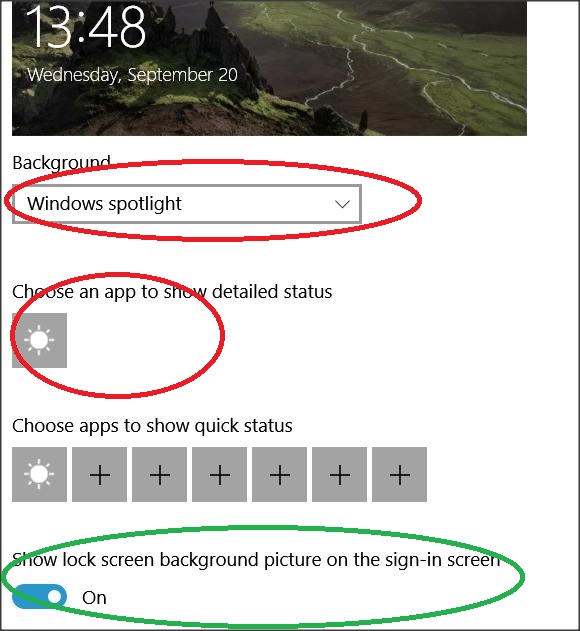 Windows Spotlight Lock screen photo not coming up on Sign-in screen-1.jpg