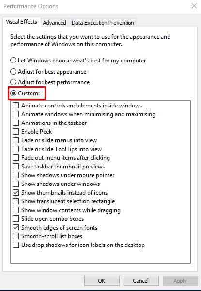 How to stop previews when hovering over a taskbar button?-performance-options.jpg