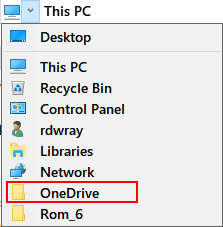 Hide/Remove OneDrive in File Manager on Windows 10-onedrive.png