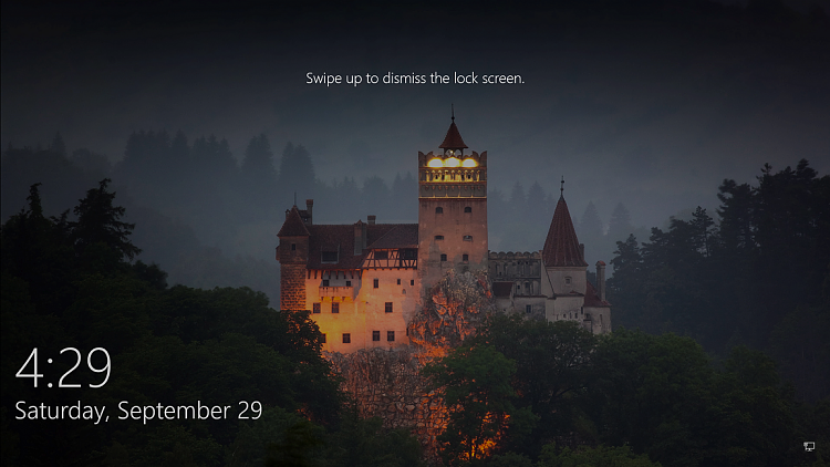 Windows 10 Lock Screen Castle Picture Check Out This Fantastic