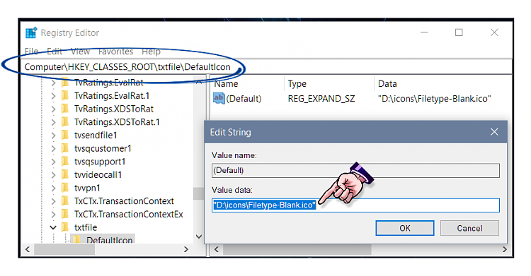 Need Registry Value Data For Default Text Icon-screenshot-1-.png