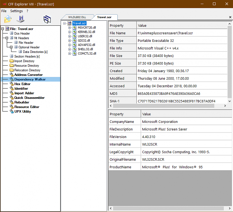 Using Windows 98 screensavers in Windows 10-travel-exe-specs.png