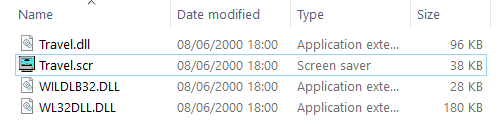Using Windows 98 screensavers in Windows 10-travel-scr-files.png