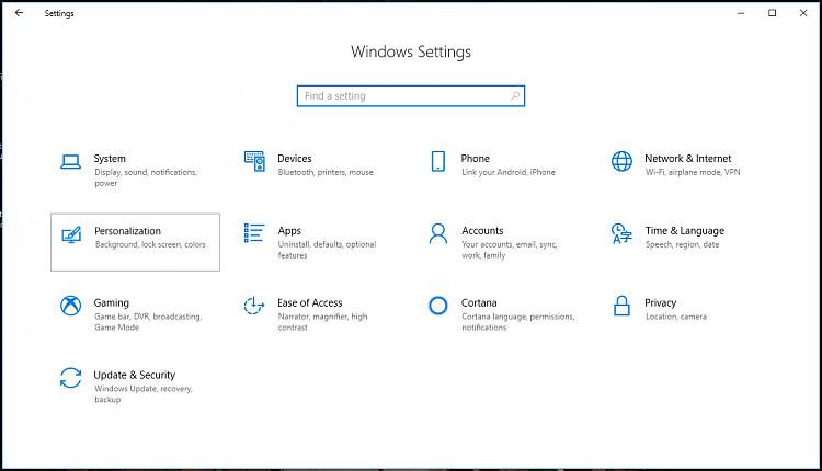 Cannot access 'Background' or 'Personalization' Windows settings-capture.png