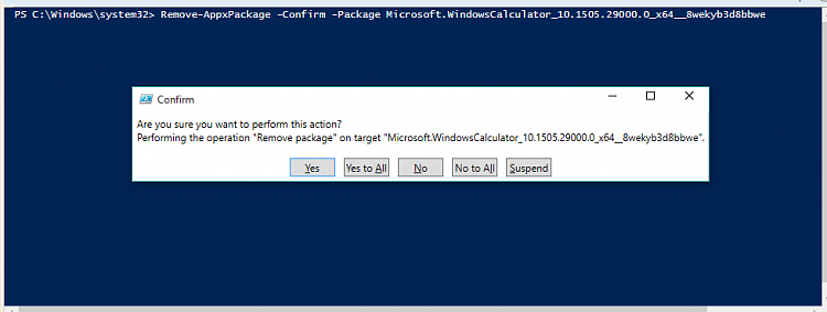 How to uninstall Apps using Powershell-psremovecalc.png