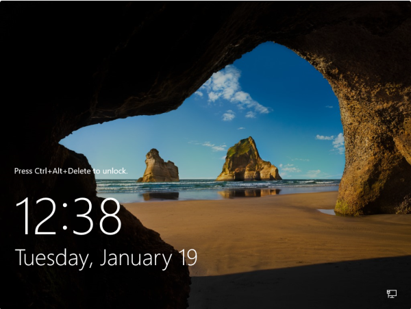 powershell script to change lock screen windows 10