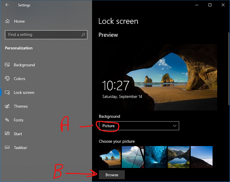 Featured image of post Default Lock Screen Picture Location Windows 10 : The pictures rotate several times a day, but what if you see.