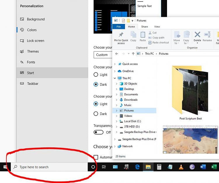 How to change search bar color? - Windows 10 Forums