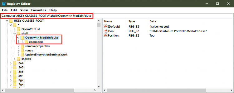 Integrate portable &quot;MediaInfo Lite&quot; in Win 10 context menu-000043.png