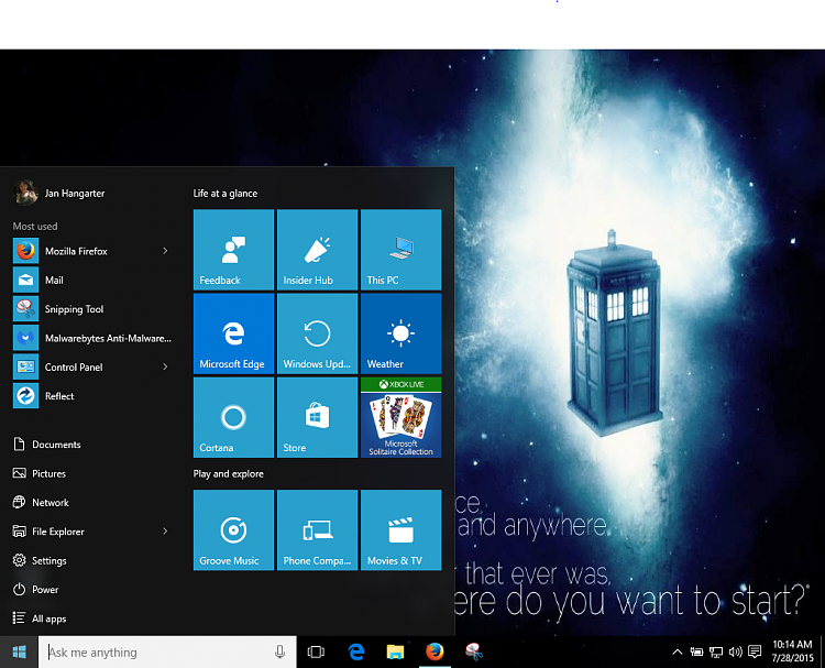 Windows 10 Themes created by Ten Forums members-tardisdesktop2.png