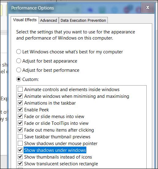 Unable to Remove Shadows Under Windows Solved - Windows 10 Forums Unable to Remove Shadows Under Windows Solved - Windows 10 Forums