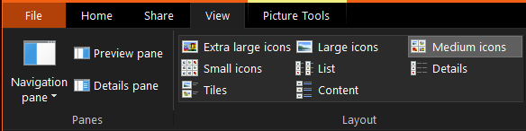 File Explorer menu bar font size-capture.png
