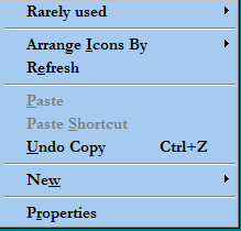 Changing the Color of the Context Menu &amp; it's Font-xp-context-menu-desktop.png